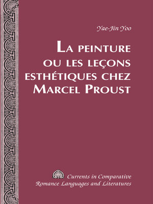 cover image of La Peinture ou les leçons esthétiques chez Marcel Proust